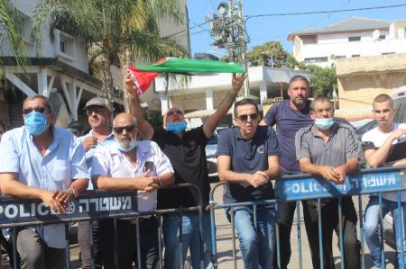 بالنعال تم استقبال بن غفير في كفر قاسم